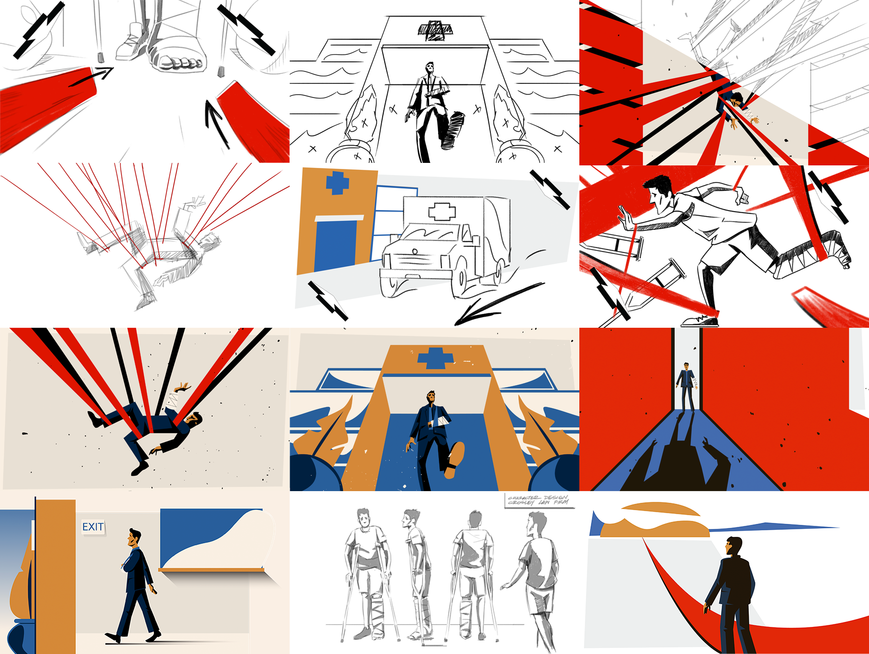 Saul Bass inspired